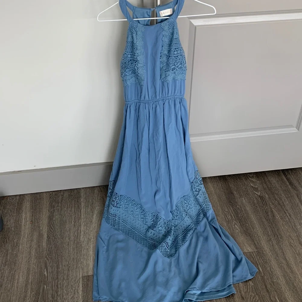 Altard state blue maxi dress